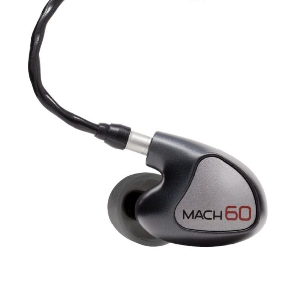 Westone Audio MACH60 high fidelity earphone with audiophile-grade black detachable cable