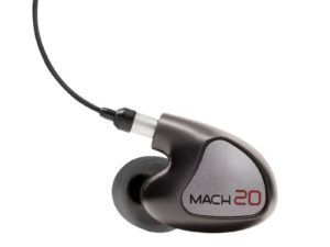 Westone Audio MACH20 in-ear monitor is acoustically amplified