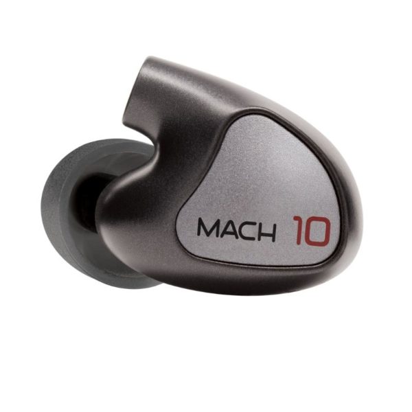 single Westone Audio Mach10 IEM on the left side, with no cable.