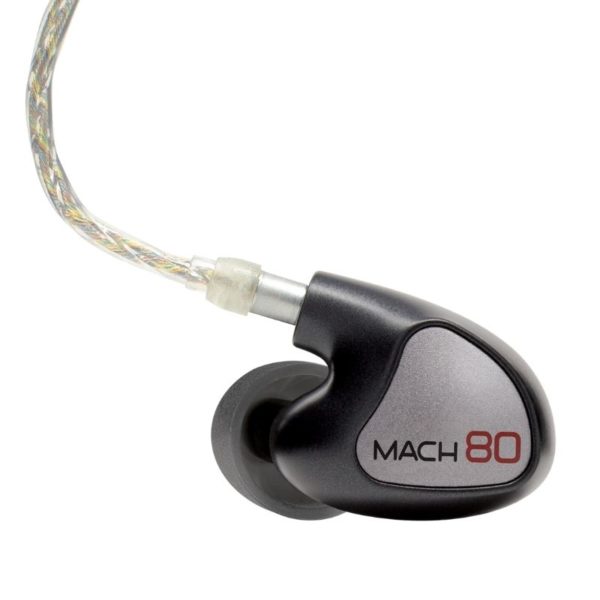 Close-up detail image of one Westone Audio MACH80 audiophile in-ear monitor
