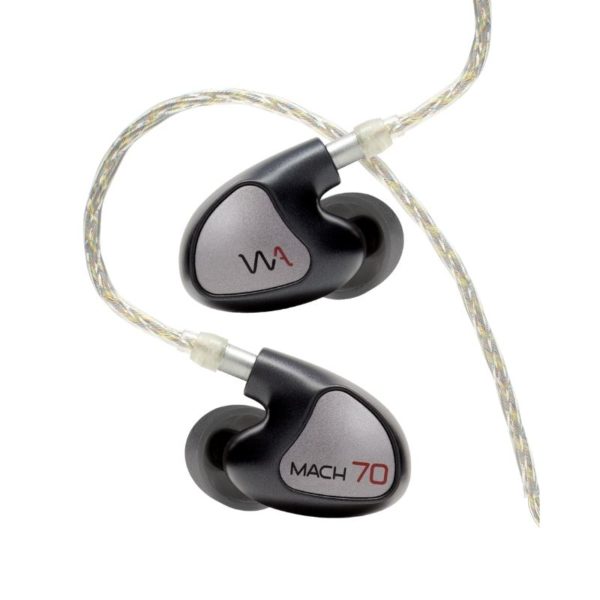 Dual Westone Audio MACH70 professional musician in-ear monitors with cables