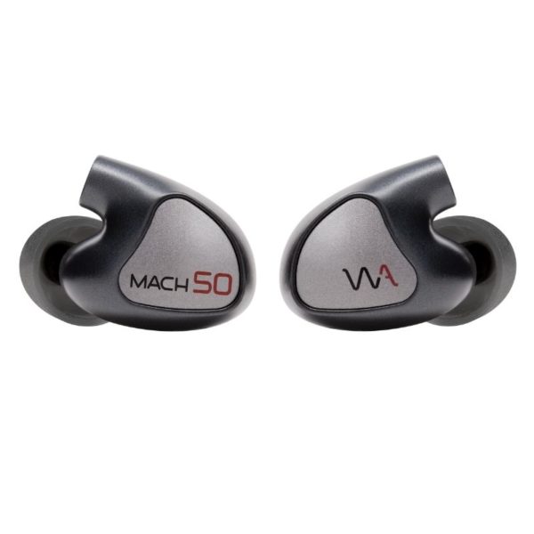 Detailed image of a pair of Westone Audio MACH50 high fidelity earphones