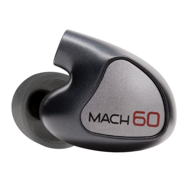 Single Westone Audio MACH60 professional musician in-ear monitor pictured from the front