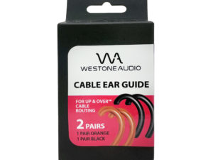 Westone Audio New Zealand - Cable Ear Guides, orange and black